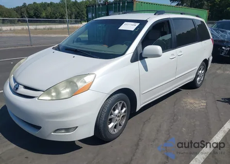 2006 Toyota Sienna Xle из США, поврежденный, VIN 5TDZA22C86S452386
